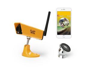 SWIFT HITCH SH04 200 feet Waterproof Digital Portable Wireless Backup Camera System with Magnetic base IOS/Andriod Device Supported for Tight Dark Space for RV/5th Wheel Campers/Enclosed Cargo Trailer