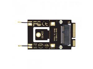 Shenzhong NGFF M.2 Key-A to Mini PCI-E PCI Express Converter Adapter for 9260 8265 7260 AC Wifi Bluetooth Wireless Card