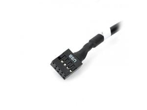 Chenyang Cable USB 2.0 9Pin Motherboard Housing Male to USB 3.0 20pin Header Device Female Cable