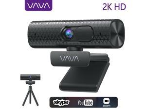2K HD Autofocus Webcam with Dual Microphones FHD 1080P/60fps Webcam
