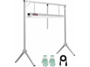 150W 4Feet Dimmable LED Grow Light with Foldable Stand Rack for Hydroponi 150W 4Feet Dimmable LED Grow Light with Foldable Stand Rack for Hydroponi