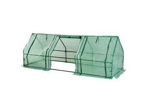 106.3”x35.4”x35.4” Walk-in Greenhouse Garden Plants Tent Durable Portable PVC 106.3”x35.4”x35.4” Walk-in Greenhouse Garden Plants Tent Durable Portable PVC