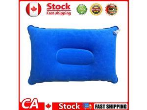 Portable Travel Sleep Pillow Iatable Outdoor Camping Tent Pillows Blue CA Portable Travel Sleep Pillow Iatable Outdoor Camping Tent Pillows Blue CA