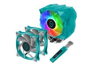 Intel/AMD with AM4 Support Cooler Master RR-HT2-28PK-R1 Hyper T2 Compact CPU Cooler with Dual Looped Direct Contact Heatpipes 