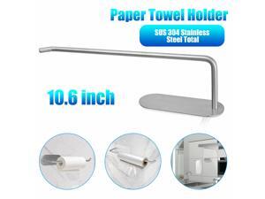 Paper Towel Holder Cabinet Wall Mount Stainless Steel Roll Rack Kitchen Bathroom Paper Towel Holder Cabinet Wall Mount Stainless Steel Roll Rack Kitchen Bathroom