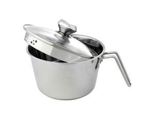 12-Cup Stainless Steel Pot with Colander Lid Model 695-303 12-Cup Stainless Steel Pot with Colander Lid Model 695-303
