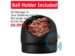Welding Soldering Solder Iron Tip Cleaner Cleaning Steel Wire With Stand Set Welding Soldering Solder Iron Tip Cleaner Cleaning Steel Wire With Stand Set