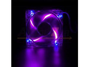 Lots 1/2/4 Quad 4 LED Lights 80mm/120mm PC Computer Desktop Case Cooling Fan RGB Lots 1/2/4 Quad 4 LED Lights 80mm/120mm PC Computer Desktop Case Cooling Fan RGB