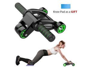 Ab Wheel Roller with Knee Pad Fitness Equipment Workout Machine Abdominal Home