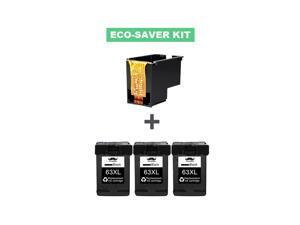Compble For 63XL F6U64AN Ink Cartridge 3 Black/Box DeskJet 3635 4510 Compble For 63XL F6U64AN Ink Cartridge 3 Black/Box DeskJet 3635 4510