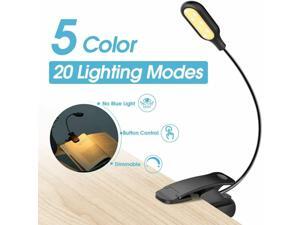 14 LED Reading Book Light Dimmable 20 Lighting Modes Clip on Book Stand Lamp 14 LED Reading Book Light Dimmable 20 Lighting Modes Clip on Book Stand Lamp