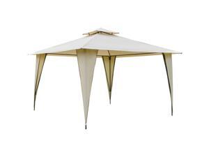 12' x 12' Canopy Tent Outdoor Gazebo for Party with Double-tier Roof 12' x 12' Canopy Tent Outdoor Gazebo for Party with Double-tier Roof