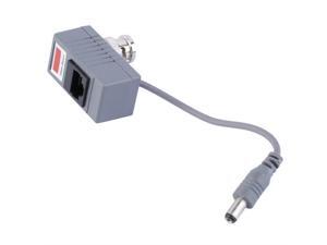 CCTV Coax BNC Video Power Balun Transceiver to CAT5e CAT6 RJ45 Connector CCTV Coax BNC Video Power Balun Transceiver to CAT5e CAT6 RJ45 Connector