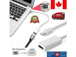 Mini Display Port To HDMI Converter Adapter Cable Connector For MacBook AIR/Pro Mini Display Port To HDMI Converter Adapter Cable Connector For MacBook AIR/Pro