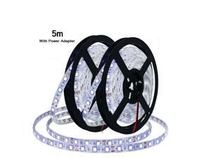 Flexible LED Light Strip 600 6000K Unit LEDs Waterproof Light Power Adapter Flexible LED Light Strip 600 6000K Unit LEDs Waterproof Light Power Adapter
