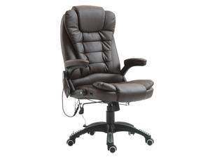 Heated Vibrng Massage Office Chair Swivel Executive High Back Chair Leather Heated Vibrng Massage Office Chair Swivel Executive High Back Chair Leather