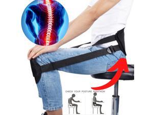 Sitting Posture Waist Back Support Belt Corrector Back Straight Knee Brace Strap Sitting Posture Waist Back Support Belt Corrector Back Straight Knee Brace Strap