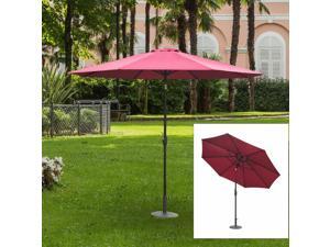 ?10 x 8 FTH Po Umbrella Sunshade Canopy Steel 2 Colors ?10 x 8 FTH Po Umbrella Sunshade Canopy Steel 2 Colors