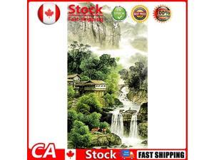 Round 5D Diamond Picture Full Drill Natural Scenery Kit Painting DIY Room CA Round 5D Diamond Picture Full Drill Natural Scenery Kit Painting DIY Room CA