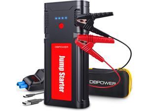 12V Auto Battery Booster Portable Power Pack with Smart Jumper Cables Up to 3.5L Gas or 2L Diesel Engine Imazing Portable Car Jump Starter 600A Peak 8000mAH