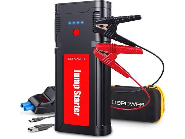 BRPOM Car Jump Starter, 2000A Peak 21800mAh (Up to 8.0L Gas or 6.5L Diesel  Engine, 40 Times) 12V Auto Booster Battery Pack Jump Box with Quick Charger