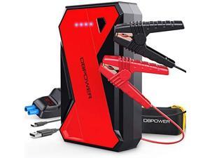 DBPOWER DJS80 Car Battery Jump Starter 1000A 12800mAh - UP to 7.0L Gasoline, 5.5L Diesel Engine,12V Portable Auto Battery Booster Power Pack