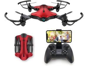 Spacekey FPV Wi-Fi Drone with Camera 1080P FHD, Drone for Kids, Real-time Video Feed, Great Drone for Beginners, Quadcopter Drone with Altitude Hold, One-Key Take-Off, Landing Foldable Arms (Red) Spacekey FPV Wi-Fi Drone with Camera 1080P FHD, Drone for Kids, Real-time Video Feed, Great Drone for Beginners, Quadcopter Drone with Altitude Hold, One-Key Take-Off, Landing Foldable Arms (Red)