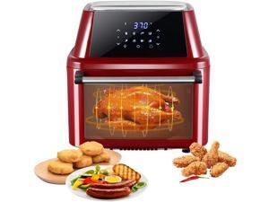 ZOKOP Air Fryer Oven Combo, 16.9 Quarts 1800W 10-in-1 ETL Listed Air Fryer Toaster Oven, Rotisserie, Dehydrator, Oilless Cooker, 8 Cooking Presets & 9 Accessories, LED Touch Screen Auto-Shutoff Safety ZOKOP Air Fryer Oven Combo, 16.9 Quarts 1800W 10-in-1 ETL Listed Air Fryer Toaster Oven, Rotisserie, Dehydrator, Oilless Cooker, 8 Cooking Presets & 9 Accessories, LED Touch Screen Auto-Shutoff Safety