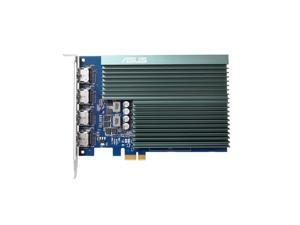 ASUS GT730-4H-SL-2GD5 NVIDIA GeForce GT 730 2 GB GDDR5 Graphics Card , 4X HDMI Ports, Single-Slot Design, Passive Cooling