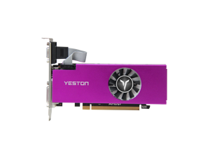 Yeston AMD Radeon RX 560 Graphics Card , 4GB 128-Bit GDDR5 PCI Express 3.0 x 8, VGA/HDMI/DVI-D Tri-ports, DirectX 12, OpenGL 4.5, Low Profile GPU, Desktop Gaming Video Card Yeston AMD Radeon RX 560 Graphics Card , 4GB 128-Bit GDDR5 PCI Express 3.0 x 8, VGA/HDMI/DVI-D Tri-ports, DirectX 12, OpenGL 4.5, Low Profile GPU, Desktop Gaming Video Card