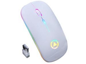 Silent LED Backlit Mice USB Optical Ergonomic Gaming Mouse Rechargeable Mouse Wireless PC Computer Mouse Gamer Mouse For Laptop