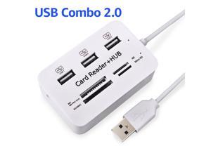 USB Hub 2.0 USB Splitter Micro USB 2.0 Hub Multi Type C Hub Card Reader All In One USB C Adapter For Macbook Laptop PC USB Hub 2.0 USB Splitter Micro USB 2.0 Hub Multi Type C Hub Card Reader All In One USB C Adapter For Macbook Laptop PC