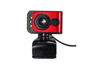 640P Webcam Live Streaming Webcam 360 Degree Rotatable USB Web Camera for PC Laptop Clip-On Webcam for Video Conference Meeting Gaming Desktop Office