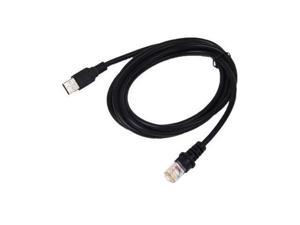 BarCode Scanner USB Cable,2M/7FT,Straight Cable for Honeywell MS7120 MS9540 MS9520 MS5145 Barcode Scanner