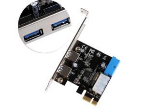 Computer Accessories PCI Express USB 3.0 2 Ports Front Panel With Control Adapter Card 20 Pin Expansion Card Computer Accessories PCI Express USB 3.0 2 Ports Front Panel With Control Adapter Card 20 Pin Expansion Card