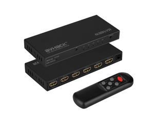 4K @ 60Hz HDMI switcher HDMI Matrix with infrared remote control 5 in 1 out 4K HDMI Splitter for Xbox Nintendo PS3 PS4 TV Fire Stick Roku's 5-port switch selector box HDCP 2.2 UHD HDR Full HD 3D 1080P 4K @ 60Hz HDMI switcher HDMI Matrix with infrared remote control 5 in 1 out 4K HDMI Splitter for Xbox Nintendo PS3 PS4 TV Fire Stick Roku's 5-port switch selector box HDCP 2.2 UHD HDR Full HD 3D 1080P