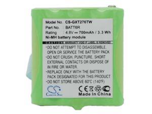 Battery for Uniden Midland AVP6 BATT6R BATT-6R C881 GXT650 LXT340 LXT350 GMR885