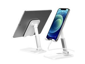 ROMOSS Phone Stand for Desk - Fully Foldable Phone Dock Holder, Adjustable Angle Height Phone Tablet Cradle for Desk,Compatible with iPhone iPad, Galaxy Tabs, Nintendo Switch ROMOSS Phone Stand for Desk - Fully Foldable Phone Dock Holder, Adjustable Angle Height Phone Tablet Cradle for Desk,Compatible with iPhone iPad, Galaxy Tabs, Nintendo Switch