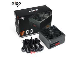 aigo GT-600 G6 HJ Power Supply 600W 80+ Bronze Full Modular Power Supplies With Quiet Fluid Dynamic Bearing Fan aigo GT-600 G6 HJ Power Supply 600W 80+ Bronze Full Modular Power Supplies With Quiet Fluid Dynamic Bearing Fan
