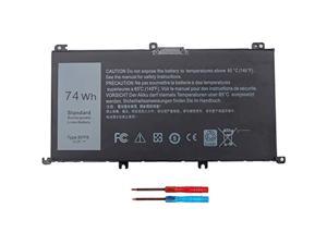 74WH 357F9 Laptop Battery for Dell Inspiron 15 7000 Gaming 15 7559 i7559 7557 i7557 5577 7567 5576 7566 i7559-5012GRY i5577-7342blk-pus INS15PD Series P65F P65F001 P57F 71jf4 071jf4 0GFJ6 0357F9 