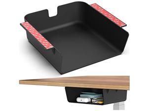 Under Desk Storage Shelf  Organizer For Office Desks, Tables, Workstations, Gaming Battle Stations, Sit Stand Desks | Replaces Drawers, Trays, Wire Baskets, And Other Office Holders