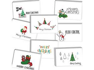 Christmas Greeting Cards Collection With Envelopes Cute Design Holiday Greeting Cards For Xmas Year 24 Pack