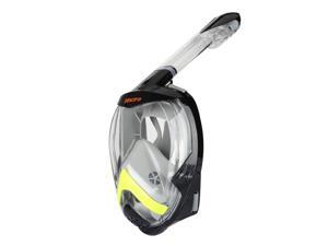 Macira Full Face Snorkel Mask with Latest Dry Top System,Foldable 180 Degree Panoramic View Snorkeling Mask with Camera Mount,Safe Breathing,Anti-Leak&Anti-Fog Macira Full Face Snorkel Mask with Latest Dry Top System,Foldable 180 Degree Panoramic View Snorkeling Mask with Camera Mount,Safe Breathing,Anti-Leak&Anti-Fog