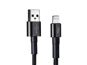 PQI MFi Certified Apple iPhone Charger Cable - Nylon Braided USB to Lightning Cable - 5.9ft (180cm) Stellar Black Charging Cord - Compatible with Apple iPhone 12 Pro Max, 11, and More PQI MFi Certified Apple iPhone Charger Cable - Nylon Braided USB to Lightning Cable - 5.9ft (180cm) Stellar Black Charging Cord - Compatible with Apple iPhone 12 Pro Max, 11, and More