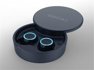 TINGKE V6 True Wireless Earbuds Wireless Bluetooth Headphones with Microphone Bluetooth Earbuds Stereo Calls Extra Bass Touch Control 24H Playtime for Workout,Black,Wireless Charging(Case,Black) TINGKE V6 True Wireless Earbuds Wireless Bluetooth Headphones with Microphone Bluetooth Earbuds Stereo Calls Extra Bass Touch Control 24H Playtime for Workout,Black,Wireless Charging(Case,Black)