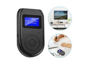 Bluetooth 5.0 Transmitter Receiver 3in1 Wireless Adapter LCD Audio Stereo