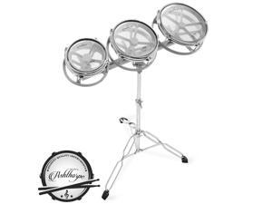Roto Tom Drum Set with Stand - 6", 8", 10" Toms with Remo Heads Roto Tom Drum Set with Stand - 6", 8", 10" Toms with Remo Heads