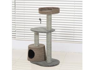 Cat Tree Scratcher Climbing Tower Post Kitten Pets Furniture Toy Ball Cat Tree Scratcher Climbing Tower Post Kitten Pets Furniture Toy Ball