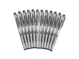 Free-flowing liquid Rollerball Pens, 0.7mm Tip, Black ink, 12/Box - Free-flowing liquid Rollerball Pens, 0.7mm Tip, Black ink, 12/Box -