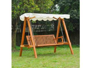 3 Seater Swing Chair Hammock Garden Furniture Heavy-Duty w/ Canopy Po Garden 3 Seater Swing Chair Hammock Garden Furniture Heavy-Duty w/ Canopy Po Garden